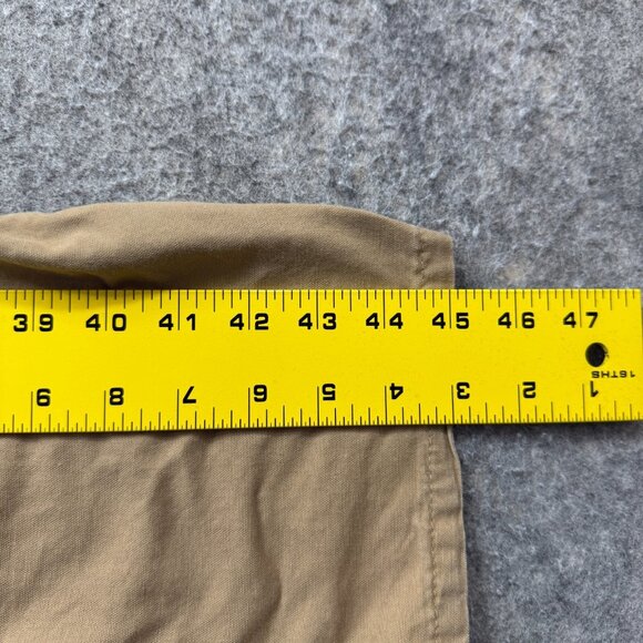 Carhartt Carpenter Pants Men 42 x 32 Beige Canvas Original Dungaree Fit B151 - Picture 12 of 16